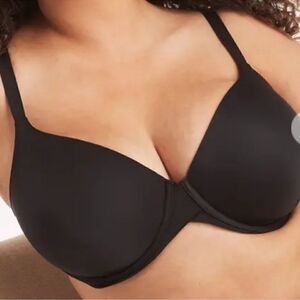 Maidenform One Fabulous Fit™ Body Black Underwire T-Shirt Demi Cup Bra 40D NWT